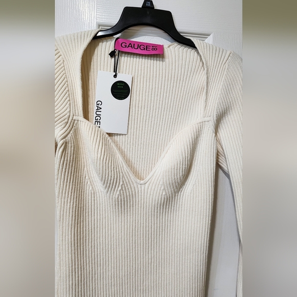 Gauge 81 Mija Rib-Knit Wool Minidress - Picture 2 of 7